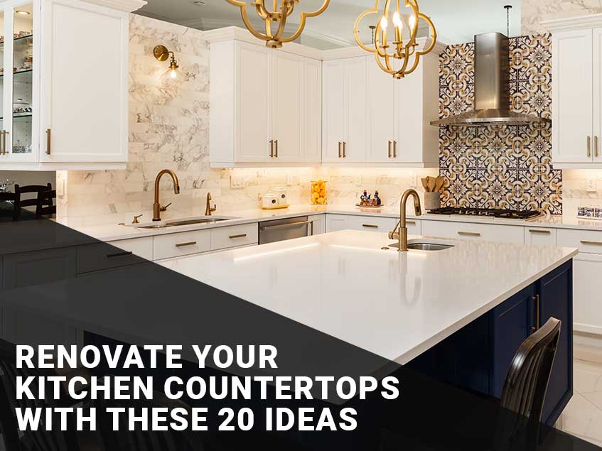 20 Ideas for Kitchen Counter Updates